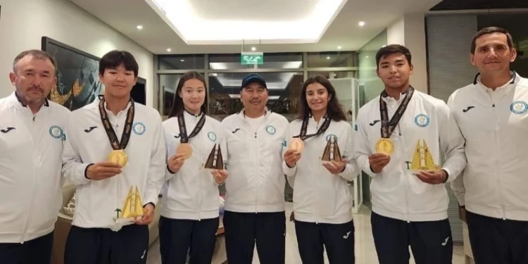 2025 Asian Youth Games: Kazakhstani Duo Clinches Bronze in Girls’ Beach Volleyball