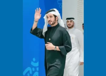 HH Shaikh Khalid bin Hamad reviews preparations at Exhibition World Bahrain ahead of the Asian Youth Games.
