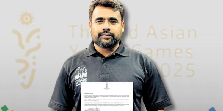 Historic Milestone for Pakistan MMA: Abu Hurairah Appointed as International Technical Official for 3rd Asian Youth Games 2025