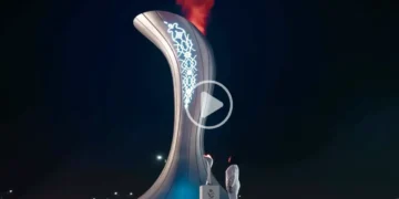 The flame of the 3rd Asian Youth Games – Bahrain 2025 was lit