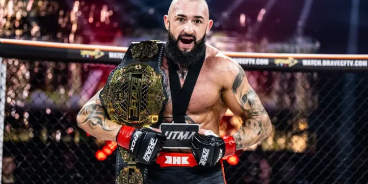Pavel Dailidko Stops Gregory Robinet To Retain BRAVE CF Heavyweight World Championship