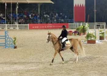 Myanmar’s Lone Rider Shines with Spirit at Asian Youth Games 2025