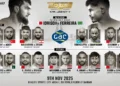 Full Card Announced For BRAVE CF 101 On November 9