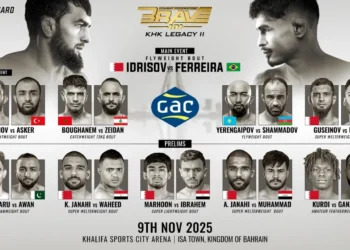Full Card Announced For BRAVE CF 101 On November 9