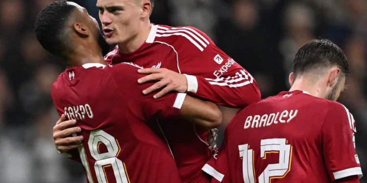 Liverpool Roar Back With a 5-1 Rout of Frankfurt in the Champions League