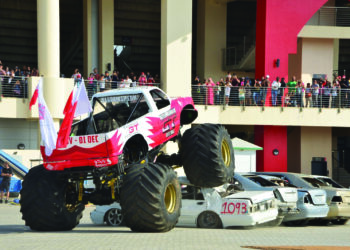 Stunt shows headline WEC off track events