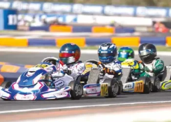Shaikh Saif secures second place at IAME Series Round 9 claiming three consecutive podiums in a row