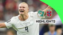 Haaland Strikes Late to Send Norway Into World Cup Last 16 — Photo credit: BBC Sport