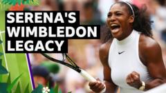 Serena Williams Returns to Wimbledon's Centre Court Carrying a Legendary Legacy — Photo credit: BBC Sport