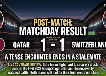 Khoukhi Late Show Earns Qatar Dramatic World Cup Draw Against Switzerland