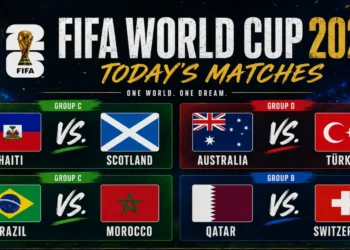 World Cup matches scheduled for today